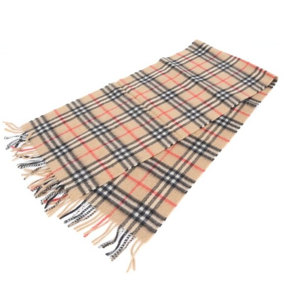 Vintage 90s Burberrys Scarf Womens
